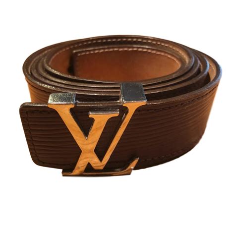 authentic louis vuitton stamping belt|genuine Louis Vuitton belt.